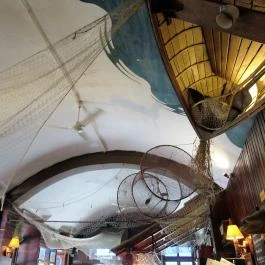 Horgásztanya Étterem Budapest - Belső