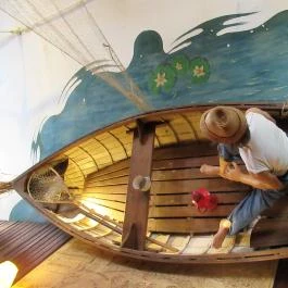 Horgásztanya Étterem Budapest - Belső