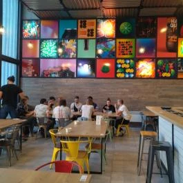 Horizont Brewing Budapest - Belső