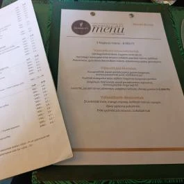 Hősök Bistro, Budapest - Étlap/itallap