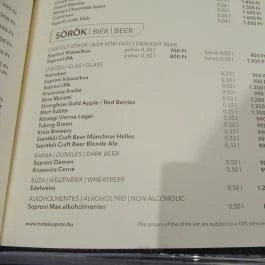 Zakant Étterem Sopron - Egyéb