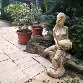 Hotel Gottwald Tata - Medence/kert