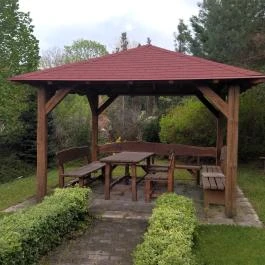 Hotel Gottwald Tata - Medence/kert