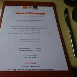 Lajta Park Étterem, Mosonmagyaróvár - Étlap/itallap