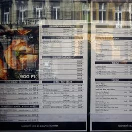 House Bar & Kitchen, Budapest - Étlap/itallap