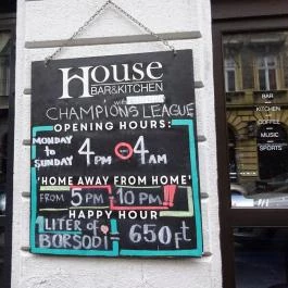 House Bar & Kitchen, Budapest - Külső kép