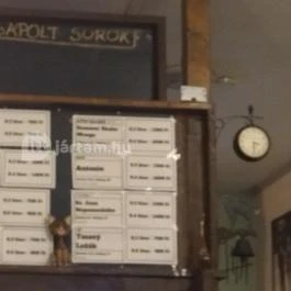 Hrabal Söröző Budapest - Étlap/itallap