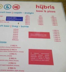 Hübris Beer & Pizza