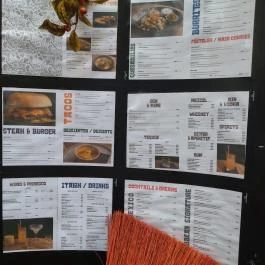 Hugo's Mexican Bar & Kitchen Budapest - Étlap/itallap