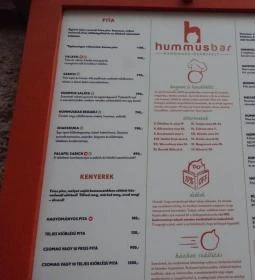 Hummusbar - Hollán Ernő utca