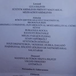 Hunguest Hotel Forrás Étterme, Szeged - Étlap/itallap