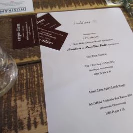 Husikám - Belvárosi Piac, Budapest - Étlap/itallap