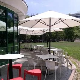 Hütte Café Budapest - Belső