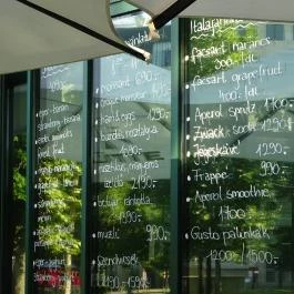 Hütte Café Budapest - Étlap/itallap