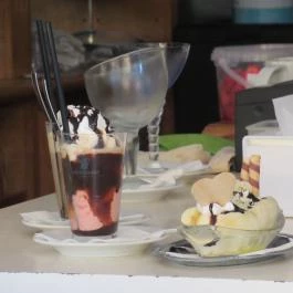 Ibrahim Kávézó, Étterem & Fagylaltozó, Kőszeg - Étel/ital