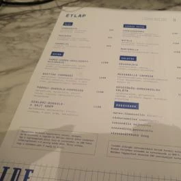 Ide Pizza Budapest - Étlap/itallap