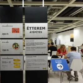 IKEA Budapest Étterem, Budapest - Belső