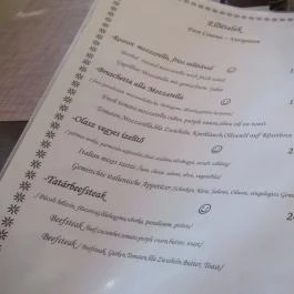 Il Caminetto Pizzeria & Ristorante, Gyöngyös - Étlap/itallap