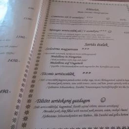 Il Caminetto Pizzeria & Ristorante, Gyöngyös - Étlap/itallap