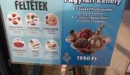 Il Gelato by Szürkebarát Budapest - Étlap/itallap