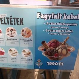 Il Gelato by Szürkebarát Budapest - Étlap/itallap