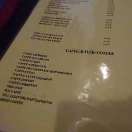 Il Terzo Cerchio Étterem & Pizzéria Budapest - Étlap/itallap