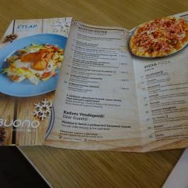 Il Treno Buono - Corvin Plaza Budapest - Étlap/itallap