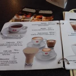 Illy Café - Europeum, Budapest - Étlap/itallap