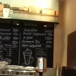 Illy Café - Europeum, Budapest - Étlap/itallap