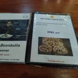 Im-oon Thai Food Budapest - Étlap/itallap