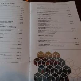 Impresszó Klub-Étterem Miskolc - Étlap/itallap