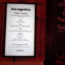 Incognito Budapest - Egyéb