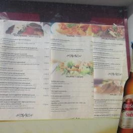 Ínyenc Kert Étterem & Kávéház Budapest - Étlap/itallap