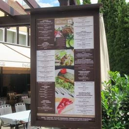 Írottkő Hotel étterme Kőszeg - Étlap/itallap