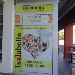 Isolabella Pizzéria Székesfehérvár - Külső kép