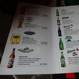 Isolabella Café & Pub Budapest - Étlap/itallap