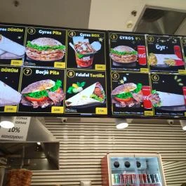 Istanbul Török Étterem - WestEnd City Center Budapest - Étlap/itallap