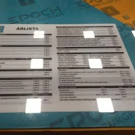 EPOCH Vegan Burger Budapest - Étlap/itallap