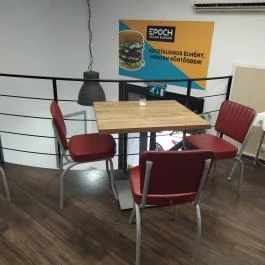 EPOCH Vegan Burger Budapest - Belső