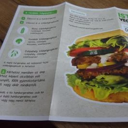EPOCH Vegan Burger Budapest - Étlap/itallap