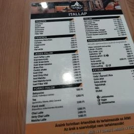 Ivy Coffee Budapest - Étlap/itallap
