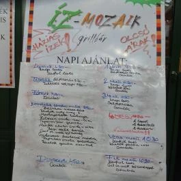 Íz-Mozaik - Kolosy téri Piac, Budapest - Étlap/itallap
