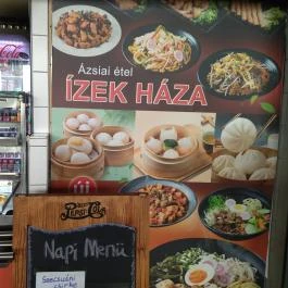 Ízek Háza - Fehérvári úti Vásárcsarnok Budapest - Étlap/itallap