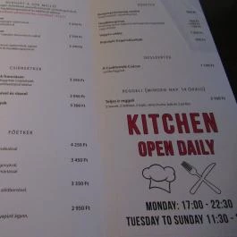 Jack Doyle's Irish Pub & Restaurant Budapest - Étlap/itallap