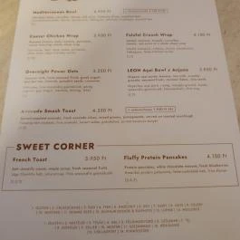 Jade Matcha - Hotel Leon, Budapest - Étlap/itallap