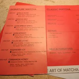 Jade Matcha - Hotel Leon, Budapest - Étlap/itallap