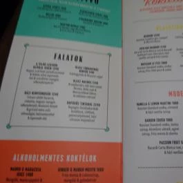 Jamie Oliver's Italian Budapest - Étlap/itallap