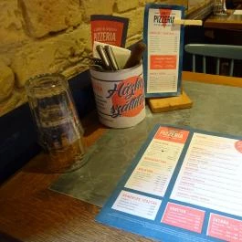 Jamie's Pizzeria - Gozsdu Udvar Budapest - Étlap/itallap