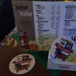 Jaromír'68 Cseh Sörbisztró Budapest - Étlap/itallap