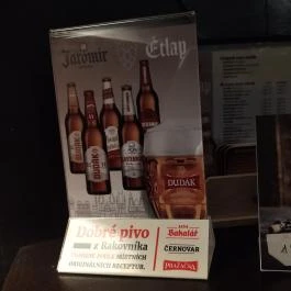 Jaromír '68 Cseh Söröző Budapest - Étlap/itallap